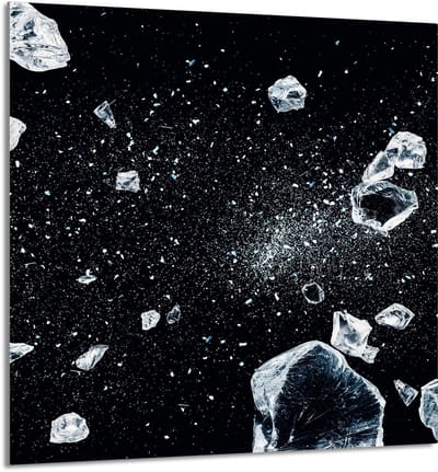 TMK ArtDeko - Veilig Glasbeschermingspaneel - 60x65 cm - Voor Keuken en Fornuis