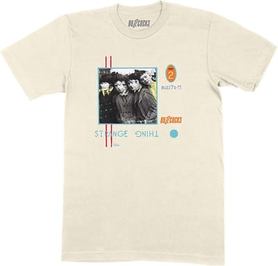 Buzzcocks - Strange Thing Heren T-shirt - M - Creme