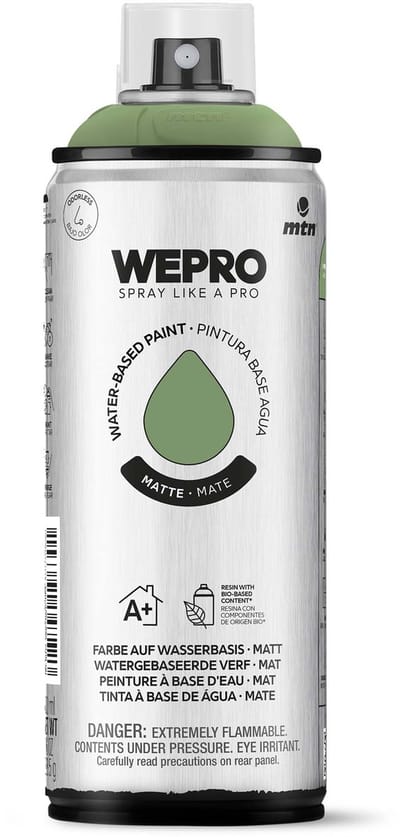 Spuitbus Groen Capoeira Mat MTN WEPRO WATER-BASED PAINT 400ML