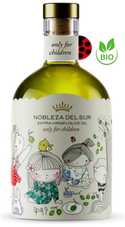Kinderen/ Baby Bio Olijfolie - Extra Vierge Olijfolie - 250ml - Biologisch & Zacht van Smaak - Superieure Kwaliteit - Eerste Koude Persing - Rijk aan Antioxidanten