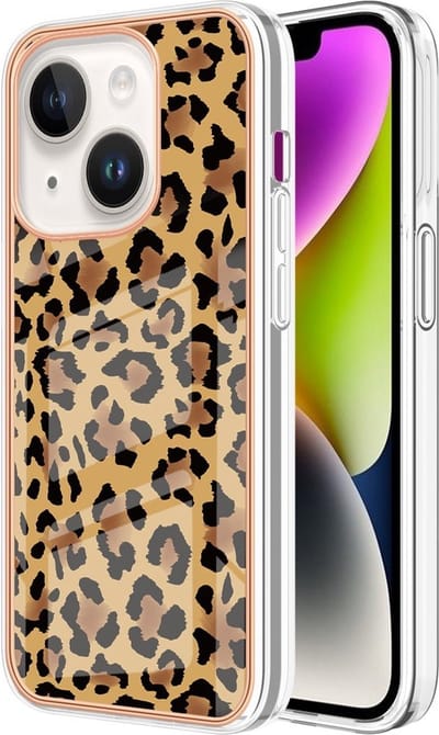 Coverup Hoesje - Geschikt voor iPhone 15 Plus Hoesje - Coverup Design TPU Back Cover - Luipaard