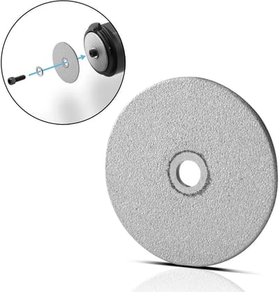 STAHLWERK Diamant slijpschijf voor wolframslijpmachine met 36,8 mm diameter WS-28 ST en ATG-20 ST voor wolframslijpmachines en elektrodeslijpmachines met 5 mm gereedschapshouder