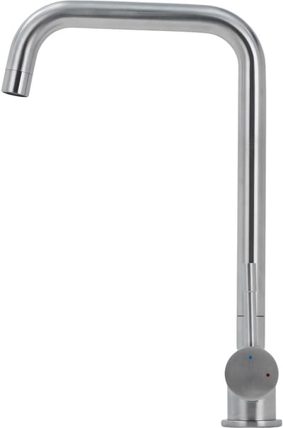 Opvouwbare Keukenkraan SUS304 - 360° Draaibaar Ruimtebesparend design - voor keuken en camper - Roestvrij Staal - 15,24 cm