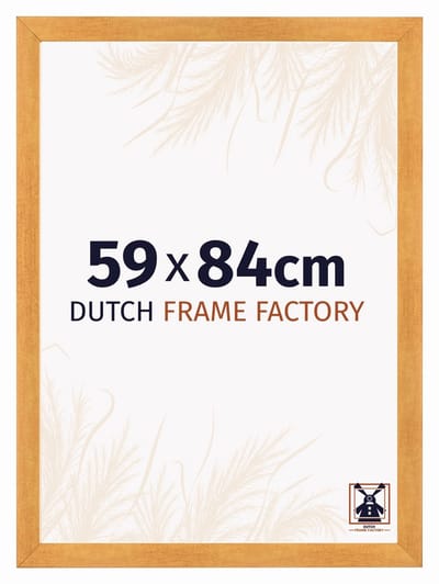 Fotolijst 59x84 cm - MDF - Oranje - Praag