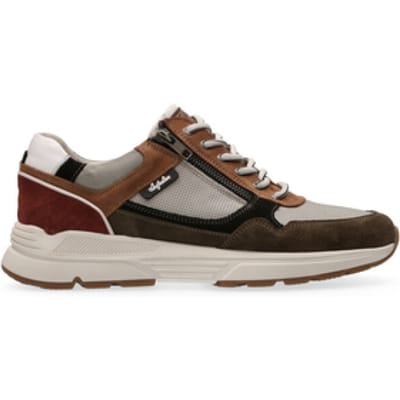 Heren Sneakers Australian Connery Grey Combi Grijs - Maat 45