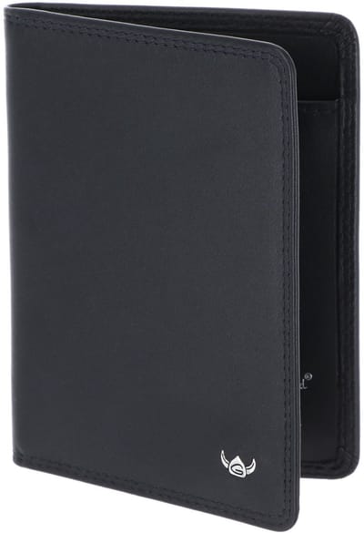 Golden Head Leren identiteitskaarthoesje Polo RFID Protect Ausweisetui 4480 Schwarz zwart