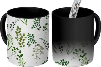Magische Mok - Foto op Warmte Mokken - Koffiemok - Kruiden - Eucalyptus - Design - Magic Mok - Beker - 350 ML - Theemok