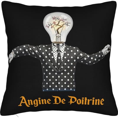 Rock Band Angine de Poitrine Kussensloop Polyester Kussenhoes Decor Kussenhoes voor Bank/Stoel Huis Drop Shipping 45*45cm 50x50cm