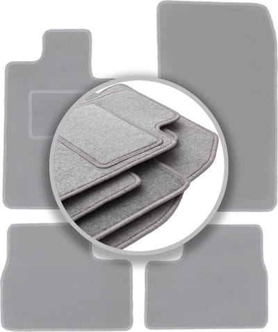 Grijze automatten voor: BMW 3 E30 sedan, stationwagen (1982-1994)
