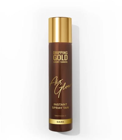 Dripping Gold | Air Glow Instant Airbrush Tan Dark - 75ml - Vegan