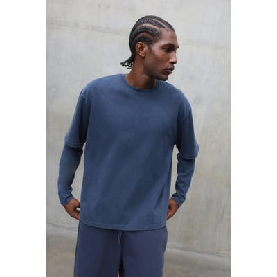 Zwaargewicht Oversized Gewassen T-shirt | Washed Navy | Size XL