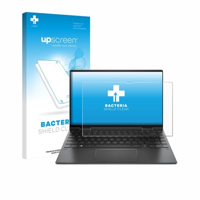 upscreen - Screenprotector voor HP Envy x360 Convertible 15,6" - Folie Beschermfolie transparant antibacterieel