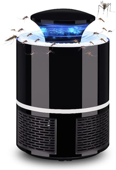 Zyrex® Elektrische Vliegenmepper - Vliegenmepper - Vliegenmeppers - Zwart - 17cm x 11cm x 8cm