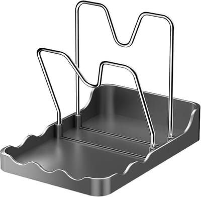 Sturdy Pan Lid Holder - Pan Lid Organizer | Kitchen Racks for Upright Sorting, Dish Drainers for Sink Washing Use, Kitchen Storage Holder, Home Organisation Rack for Daily Use