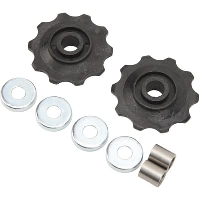 6mm Wiel Katrol Conversie Kit Staal Krasbestendig Professionele Vervanging voor Suntour black