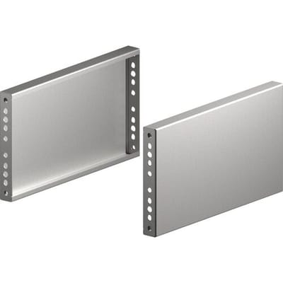 Rittal VX 8660.081 8660081 Sokkelplaat RVS 2 stuk(s)