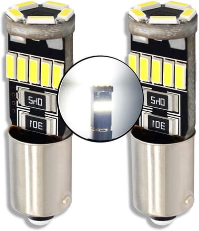 Reservelamp LED - H21W BAY9s - Auto Verlichting - Zeer Helder - 165 Lumen - Wit