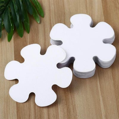 10 Stuks Douchevloer Grip Stickers Antislip PEVA Veiligheidsvloer Tractie Stickers voor Badkuipen Douches Zwembaden black