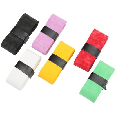 6 stuks/set Meerkleurige Kleverige Tennis Overgrips Antislip Badminton Racket Handlijm voor Sport