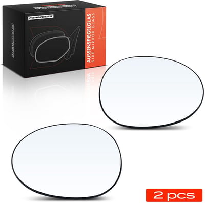 Frankberg 2x Buitenspiegelglas Voor Links Rechts voor Citroën
