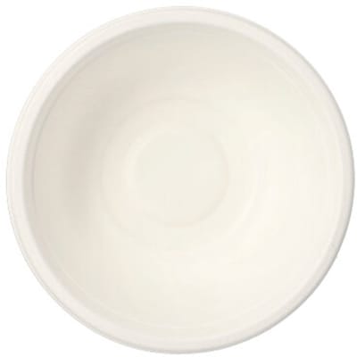 10x 50 Schalen suikerriet pure 500 ml Ø 155 cm · 54 cm wit