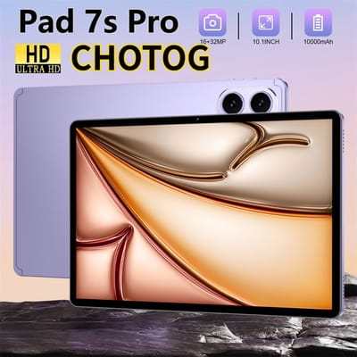 Chotog 2026 Hot Pad 7S Pro Originele Tablet 10.1HD Globale Versie Tablet Android Tablets 22GB+2TB 10000mAh Tablet 4G 5G Dual Sim Wifi voor Kinderen Tablet PC