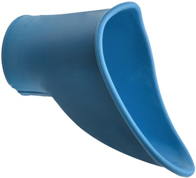 Sundo Urinaal opzetstuk voor vrouwen UROLIS - Geschikt voor urinaalfles 47 290 - Blauw