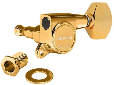 Gotoh GTH13843 SG381 stemmechanieken met 07 knoppen, 3L3R, goud