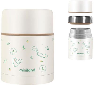 ML Baby: VOEDSELTHERMOS EEKHOORN 600ml, ecofriendly collectie