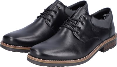 Rieker heren veterschoenen halve schoenen zakelijke schoenen leren schoenen 13200-00 zwart
