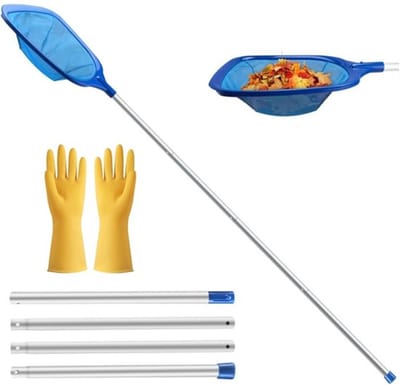 Dailygoods- Zwembadschepnet Fijnmazig - Telescoopstang - Stabiel