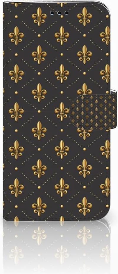 Book Case voor Samsung Galaxy S9 Plus Telefoon Hoesje Franse Lelie