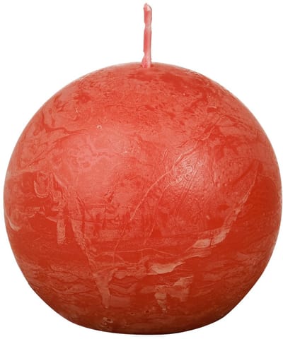 Bolsius - Rustiek bolkaars - Ø76mm - Earthy Orange