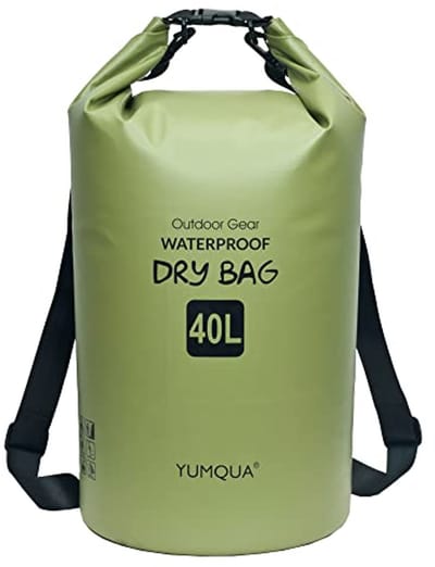 Waterdichte tas 5L, 10L, 20L, 30L, 40L voor kajakken, kamperen en watersport