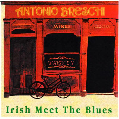 CD ANTONIO BRESCHI - Irish Meet The Blues CHM08 Coffee House Mu Italië Jazz Gebruikt red