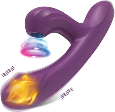 ALLGoods. Krachtige Clitoris Zuiger – Sex Toys voor Vrouwen Luchtdruk - Zuigende Masturbator - Sex Toys Femme - Rose Vibrator - Bewegende Dildo - USB-Oplaadbaar - Waterdicht - Discreet Verzonden
