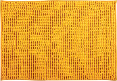 MSV Badmat - CHENILLE - Badkamermat - Microvezel - Saffraan