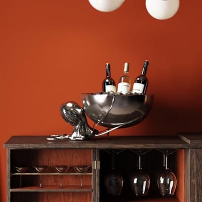 Octopus wijnkoeler met aluminium frame - 45 cm diameter, 7000 ml capaciteit
