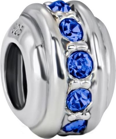 Quiges - 925 - Zilveren - Bedels -Sterling zilver - Beads - Ornament Kraal Charm - Geschikt – voor - alle bekende merken - Armband Z104