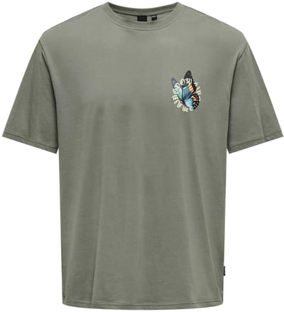 ONLY&SONS - OSJKEANE RLX SS PRINTED TEE RT VD - Jongens - T-shirts