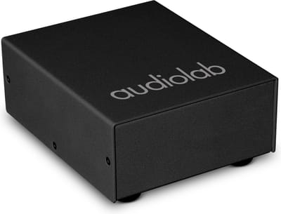 Audiolab DC-Block – Ruisonderdrukker Voor RCA & XLR Audiocomponenten – Minimaliseert Brom & Ruis – Behoudt Dynamiek – Zwart