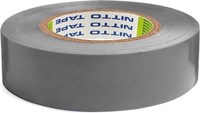 Nitto isolatietape 19 mm x 20 m — grijs, 1 rol