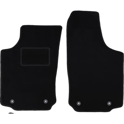 Zwarte veloursmatten voor: Opel Tigra B TwinTop, cabrio (2003-2008)
