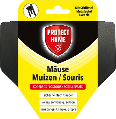 Protect Home Voerdoos Muizen Plastic - Ongediertebestrijding - 1 stuk