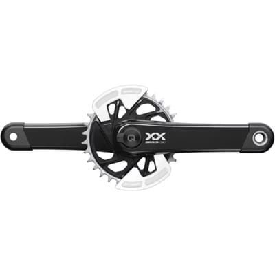 Sram Xx Eagle Spider Q174 Cl55 Dub Crankstel Met Vermogensmeter Zilver 175 mm / 32t