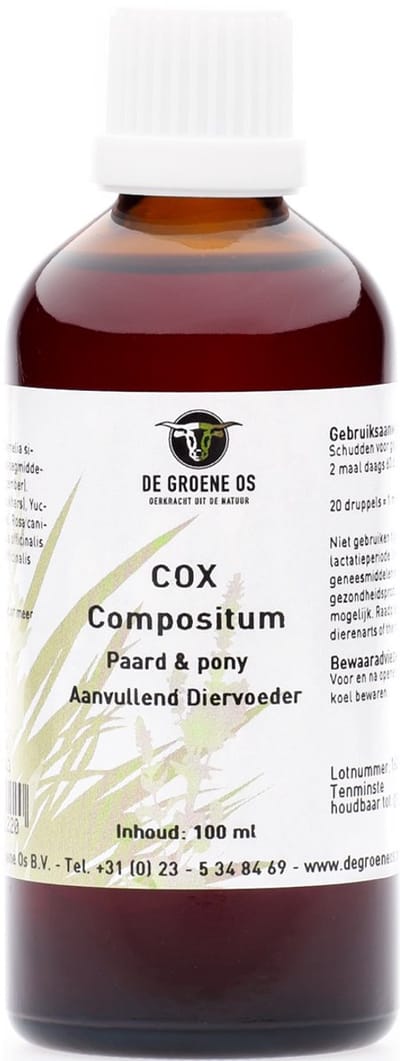 Groene Os Cox Spieren- - pezen- en gewrichtenmiddel Compositum 100 ml.