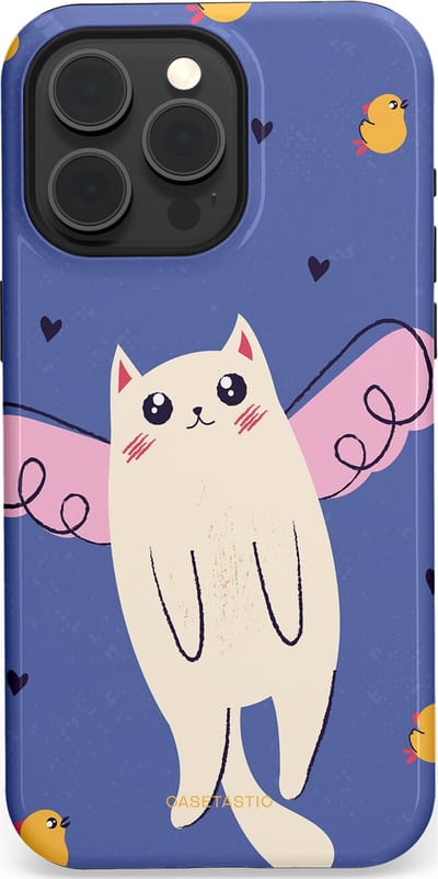 Casetastic Hoesje Geschikt voor Apple iPhone 15 Pro Max Magsafe - Stijlvolle Beschermende Duo-layer Case - Kuikendief
