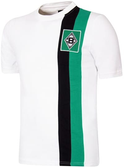 COPA - Borussia Monchengladbach 1972/73 - Retro Voetbalshirt - Heren - Wit - XS