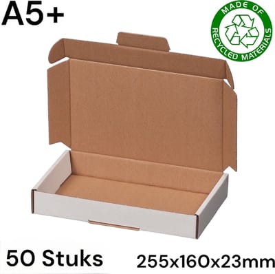 Power Escorts - Gerecycled - 50 stuks Brievenbusdoos 255 x 160 x 28 mm (A5+)