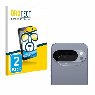 BROTECT - Screenprotector voor Google Pixel 10 Pro (ALLEEN Camera Lens) - Folie Beschermfolie transparant 2 Stuks